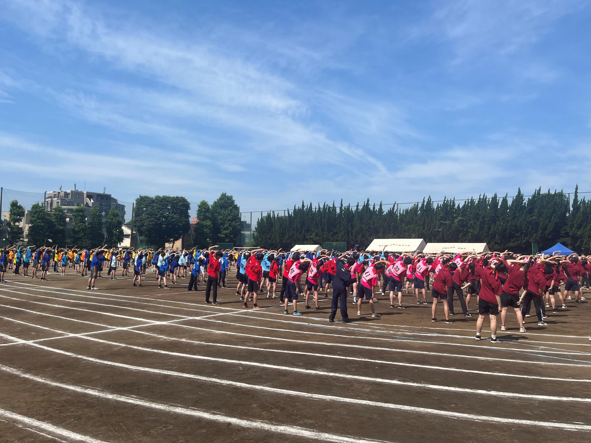 体育祭2025　準備体操